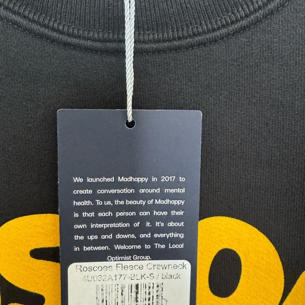 Madhappy x Roscoe’s - House of Chicken 'N Waffles Limited Edition Crewneck NWT